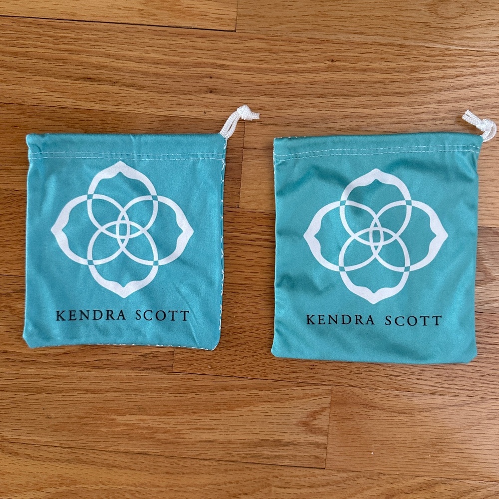 Kendra Scott Jewelry Bags Two Jewelry Bags Turquoise